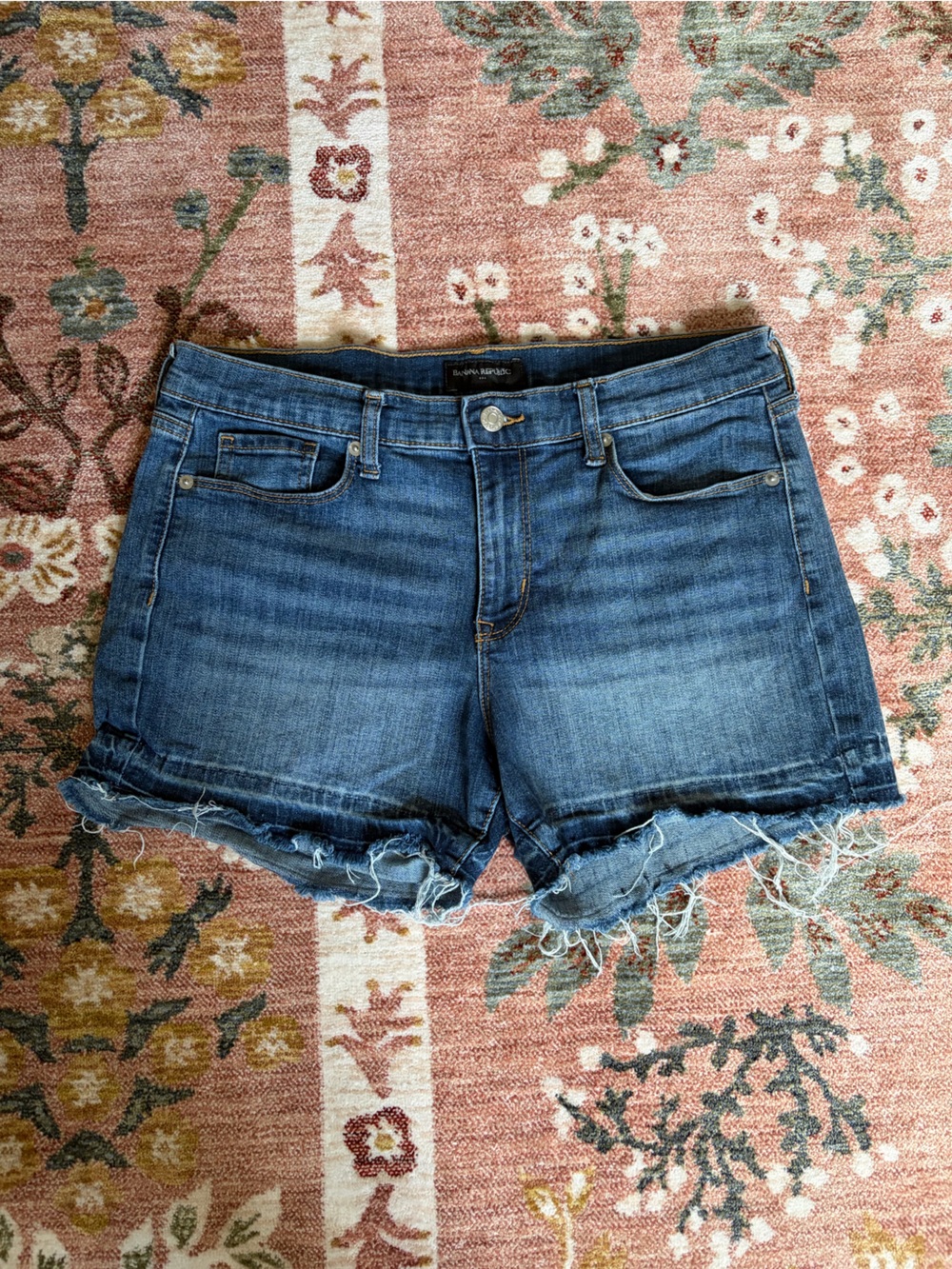 Banana Republic Dark Blue Denim Shorts